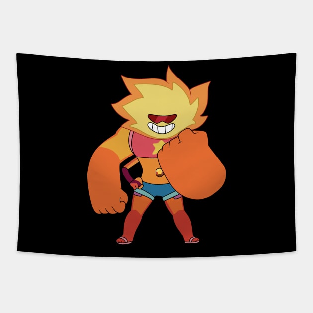 Steven Universe - Sunstone Tapestry by valentinahramov