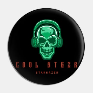 Cool Stargazer with Skull Pin