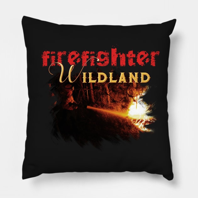 Wildland Firefighter Pillow by norules