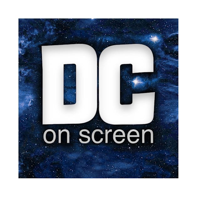 DC on SCREEN Podcast Logo (Blue) by DC on SCREEN