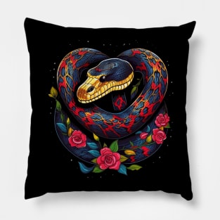 Snake Valentine Day Pillow