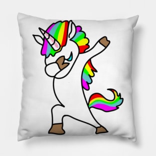 Dabbing Unicorn - Dab Hip Hop Magic Unicorn Pillow