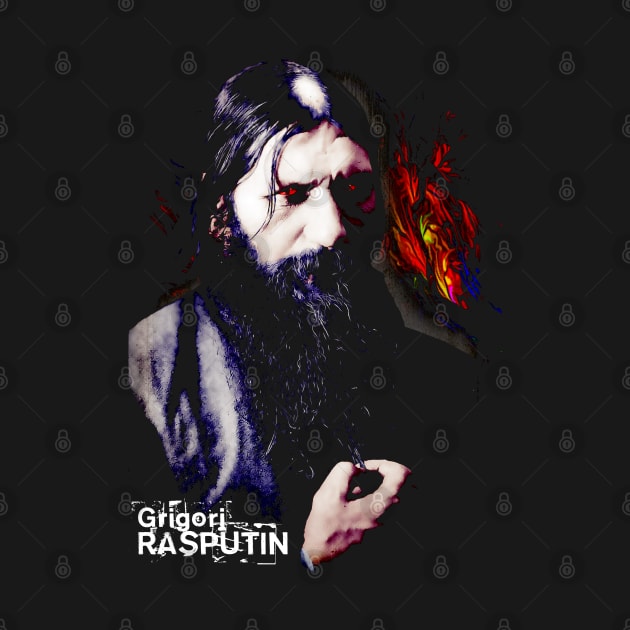 Grigori Rasputin Design by HellwoodOutfitters