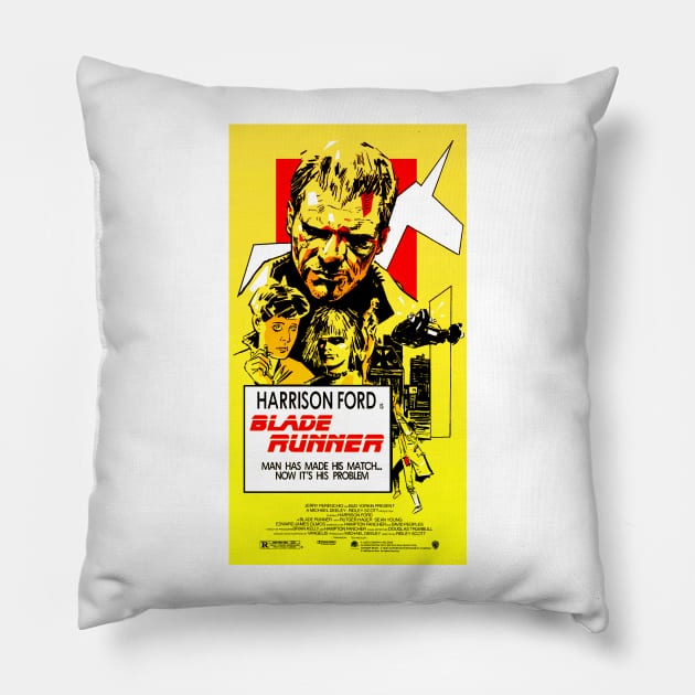 The Blade Runner Pillow by cleanlined