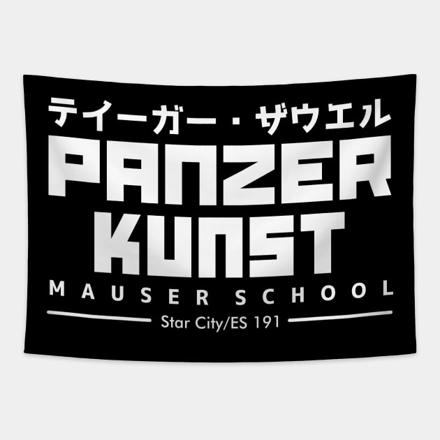 Panzer Kunst Tapestry by AlonaGraph