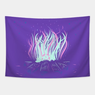 Campfire Vibes PNW Tapestry