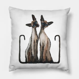 Siamese Twins Pillow