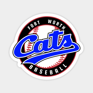 Original Fort Worth Cats United League Baseball 2004 Magnet