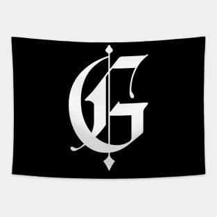 g tattoo letter Tapestry