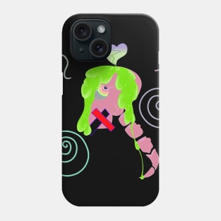 Oozing, Toxic Heart Phone Case