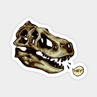 Offended t-rex Magnet