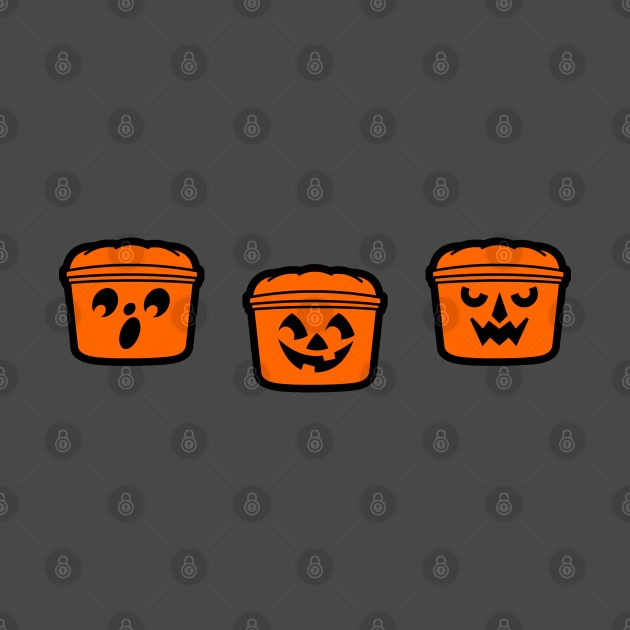 1980's Halloween Buckets by RobotGhost