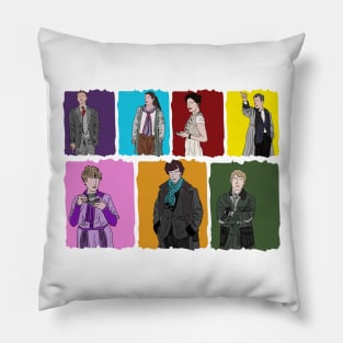 Sherlock & Friends Pillow