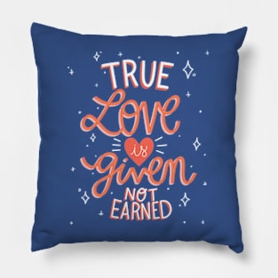 True love is given Pillow