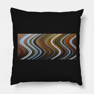 Nature's Illusions- Autumn Curves Pillow