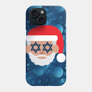 hanukkah christmukkah santa claus emoji Phone Case