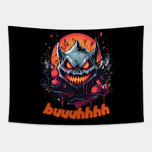 Buuhhhh-Halloween Haunt Tapestry