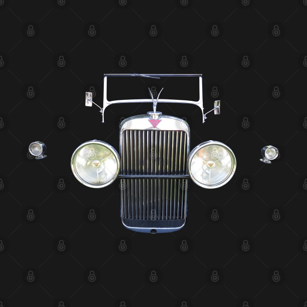 Alvis vintage 1930s classic car minimalist photo by soitwouldseem