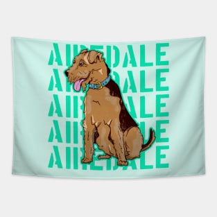 Airedale Dog Tapestry