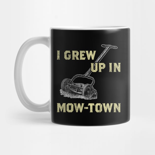 Lawn Mowing Mug 