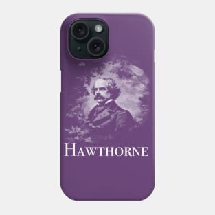 Nathaniel Hawthorne (Monochrome) Phone Case