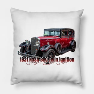 1931 Nash 880 Twin Ignition Straight Eight Sedan Pillow