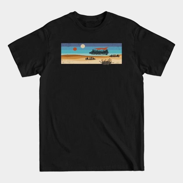 Disover Vintage Sand Monster - Sci Fi - T-Shirt