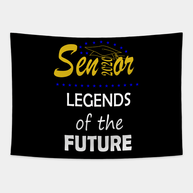 Seniors 2020 legends of the future Tapestry by hippyhappy