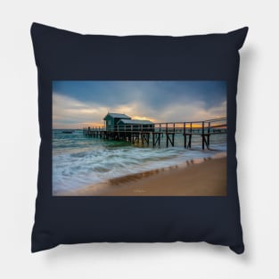 Shelley Beach Jetty, Portsea, Mornington Peninsula, Victoria, Australia Pillow