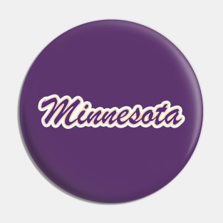 Football Fan of Minnesota Pin