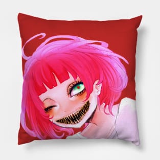 chomp girl Pillow