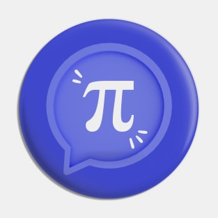 Fun and Cool Pi - Math Symbol Pin