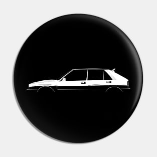 Lancia Delta HF Integrale Silhouette Pin