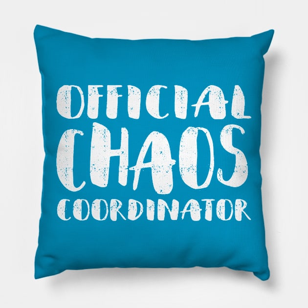 Official Chaos Coordinator Pillow by Nowhereman78