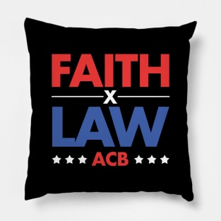 Faith x Law Pillow