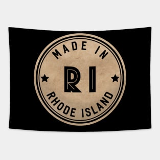 Made In Rhode Island RI State USA Tapestry