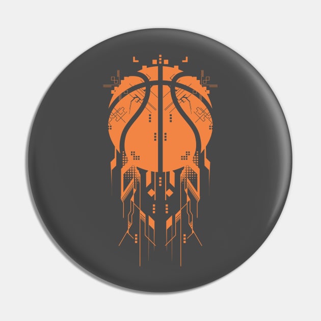 Tech Baller Pin by artlahdesigns