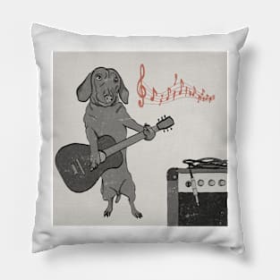 rock dawg Pillow