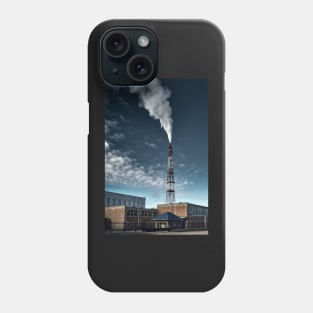 Small factory causing pollution Phone Case