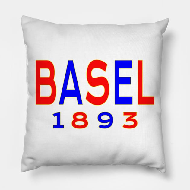 Basel 1893 Classic Pillow by Medo Creations