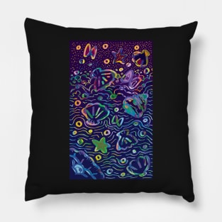 Sandy shell beach Pillow