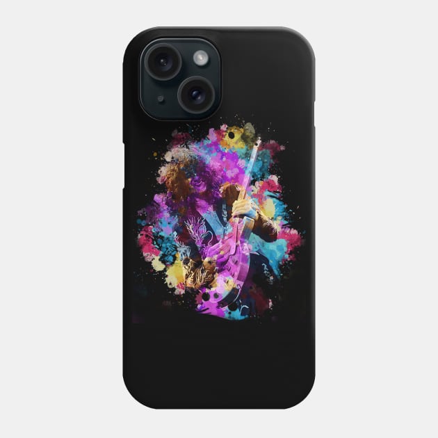 Jimmy Page - Watercolor Illustration Phone Case by Punyaomyule