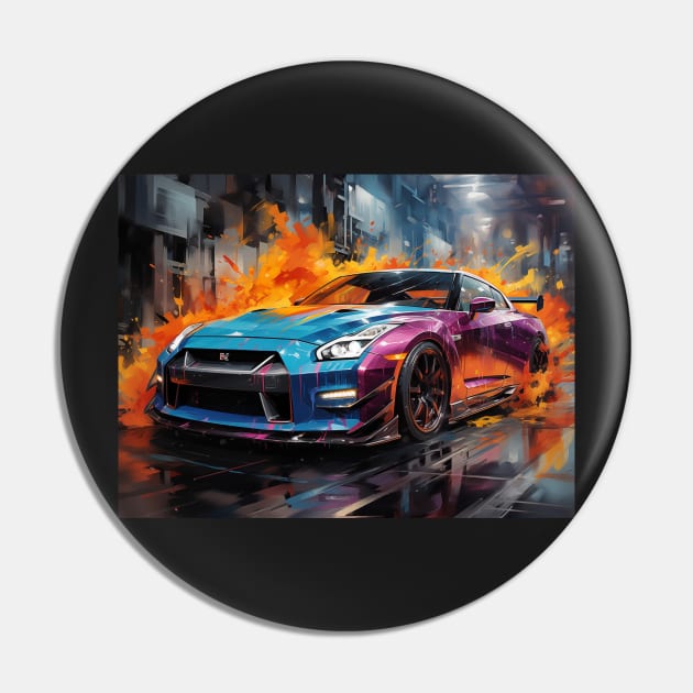 Super-cars-Upscale-GTR Pin by PixelPusherArt