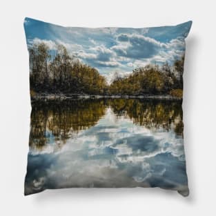 Reflection in the water Pillow