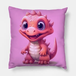 Cute Baby Dino Pillow