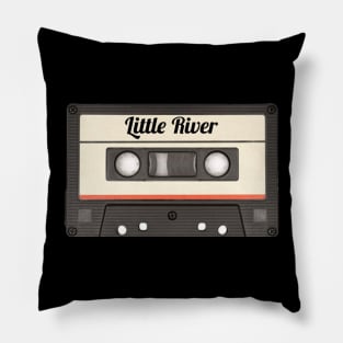 Little River / Cassette Tape Style Pillow