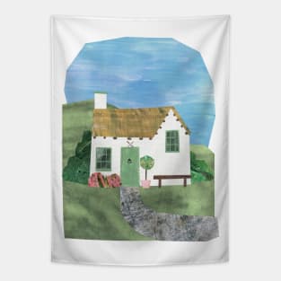 Quaint Cottage Tapestry