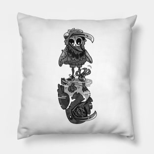 Cromixon deathling reflect Pillow