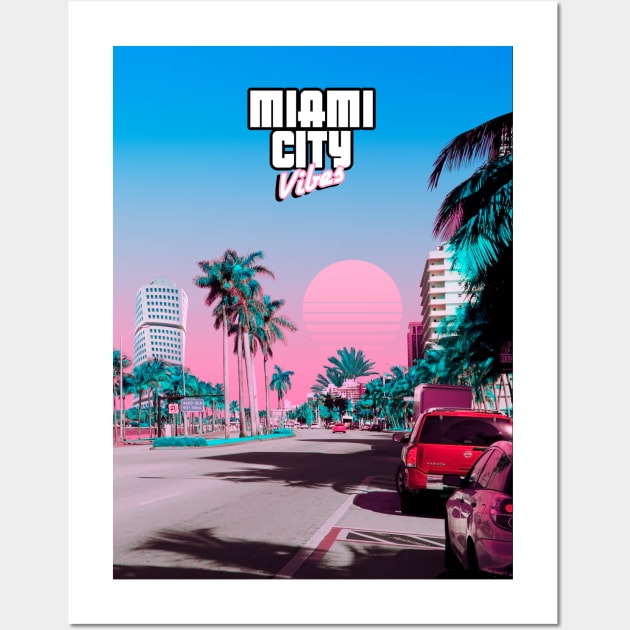 Miami City Poster