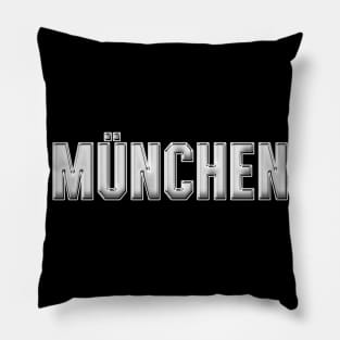 München Stadt Münchener Schriftzug Städter Pillow